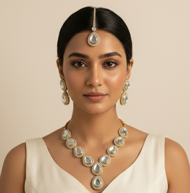 Exquisite Wedding & Party Wear Jewellery Sets 1 Exquisite Wedding & Party Wear Jewellery Sets