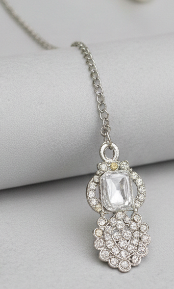 Radiant Silver-Tone Crystal Set 4 Radiant Silver-Tone Crystal Set