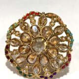 Multicolor Kundan Floral Statement Ring 6 PHOTO 2026 02 14 20 31 07