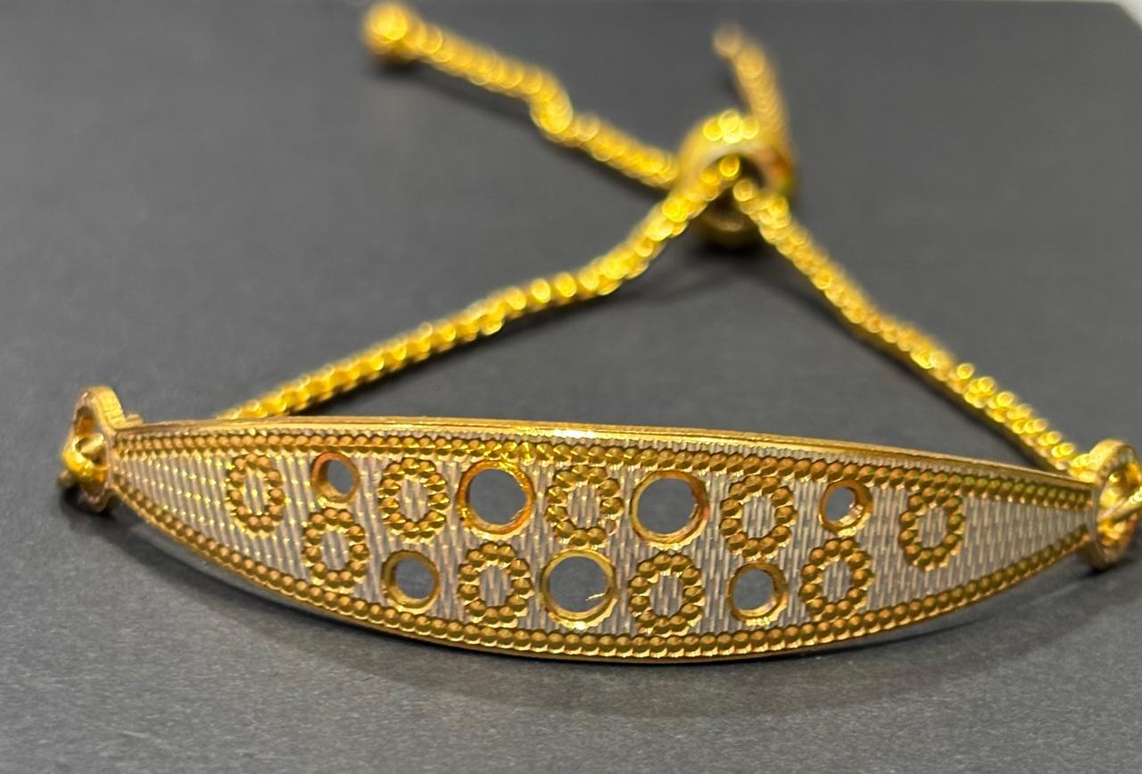 Golden Adjustable Charm Bracelet 2 Golden Adjustable Charm Bracelet