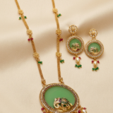 Royal Airavata Handcrafted Pendant Set 3 2 4
