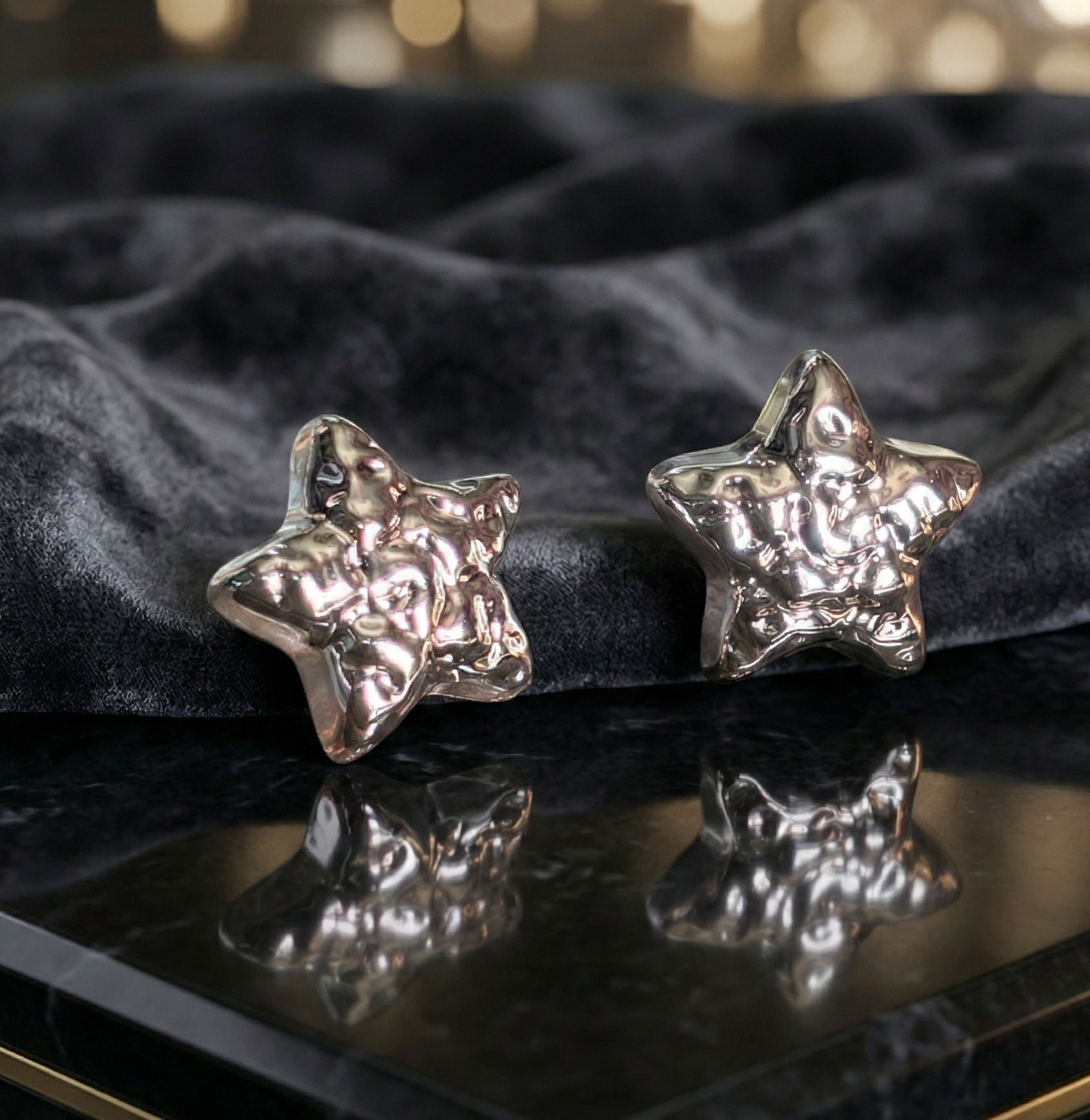 Star Stud Earrings 3 Star Stud Earrings