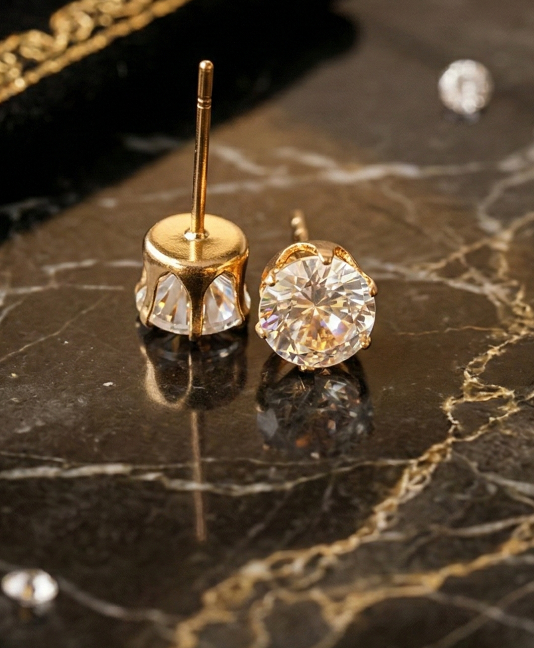 Pair of three - stud earrings 3 Pair of three - stud earrings