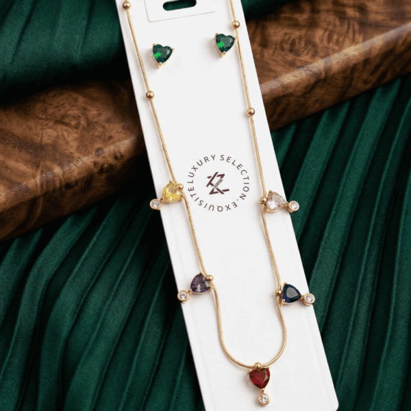 The Prism Heart Jewelry Set