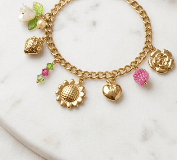 The Forever Bloom Charm Bracelet